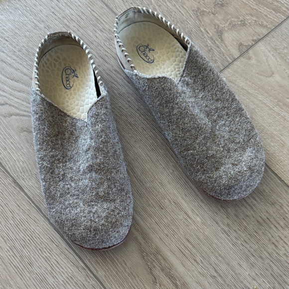 Chaco Shoes - Chaco Wool Harper Mink Tan Slip-On Shoes 7.5 women’s